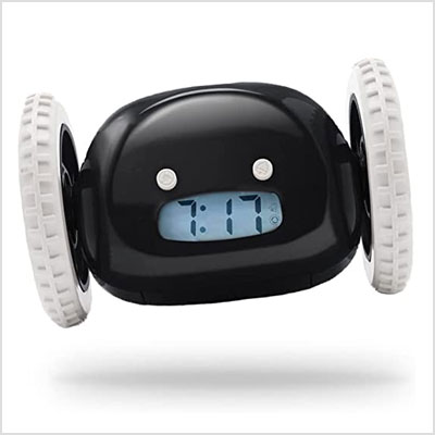 שעון מעורר על גלגלים קלוקי  CLOCKY Alarm Clock on Wheels