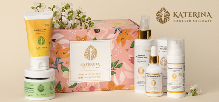 קטרינה – Katerina Organic Skin Care  להתאהב בשגרת טיפוח טבעית